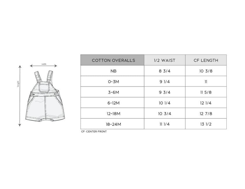 Cotton Overalls Set