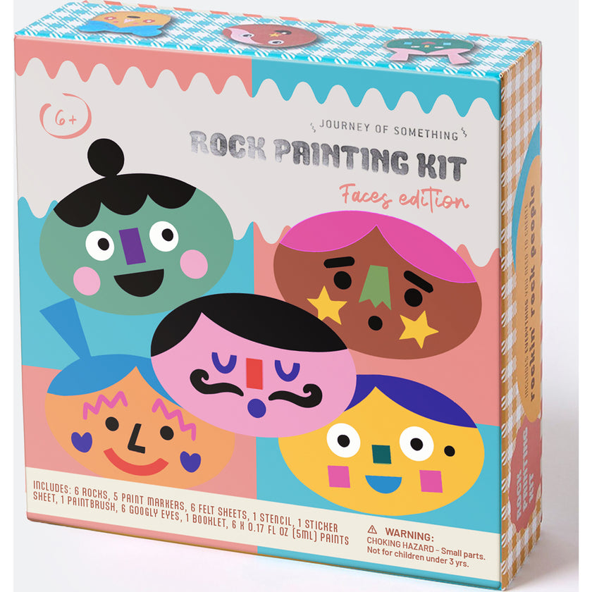 Rock Painting Kit - Faces Edition