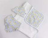 Lemons Pima Cotton Baby Bib