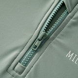 Mint Lobster Zipper Top & Swim Trunks