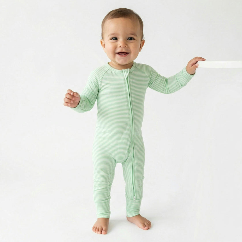 Pear Stripe Bamboo Sleeper