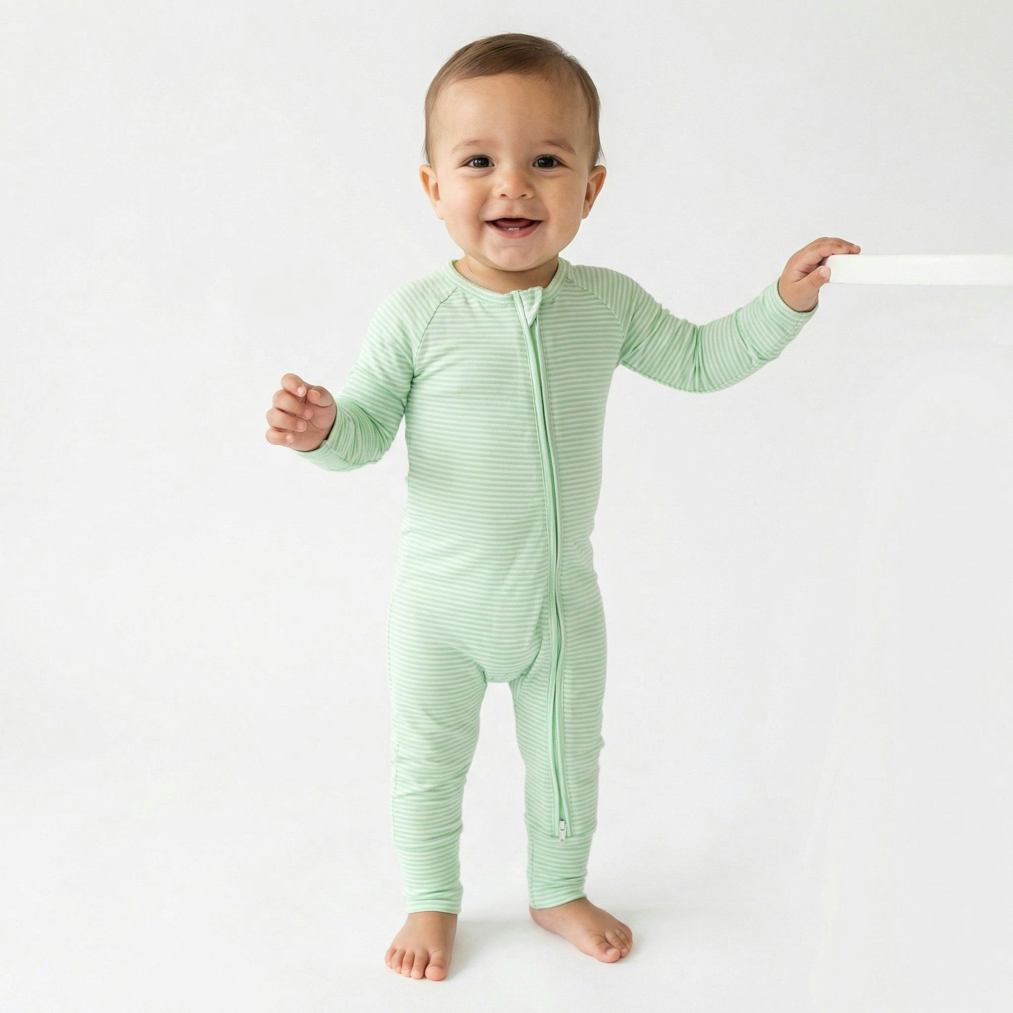 Pear Stripe Bamboo Sleeper