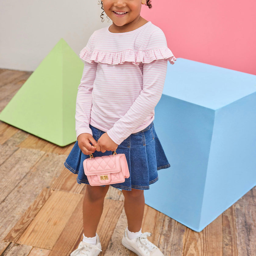 Pleated Mini Skort