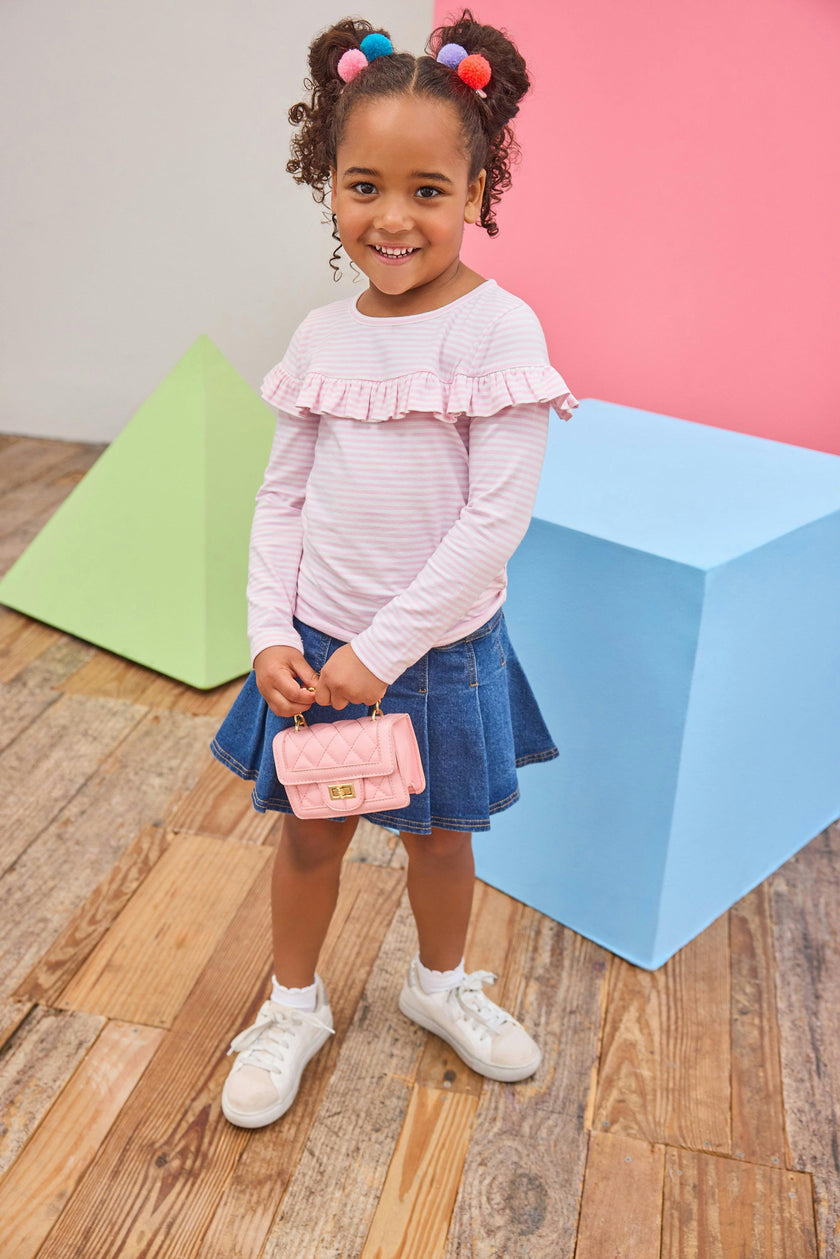 Pleated Mini Skort
