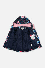 Light Weight Two Piece Chill Snowsuit Blue Floral Print