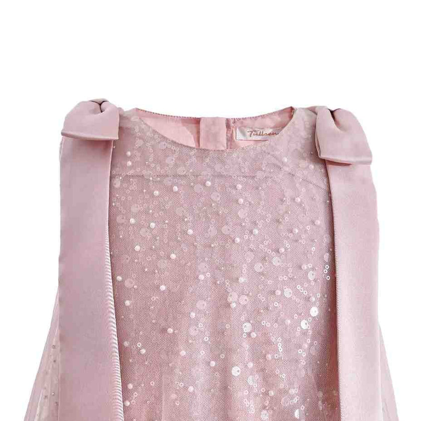 Pink Sequin Feather Dress – Maisonette