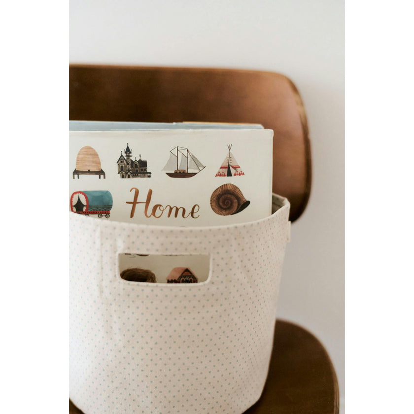 Printed Basket Pint - Pin Dot Sea