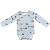 Baby Long Sleeve Bodysuit Trains