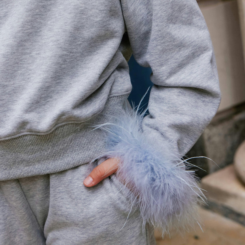 Grey Feather Athletic Set