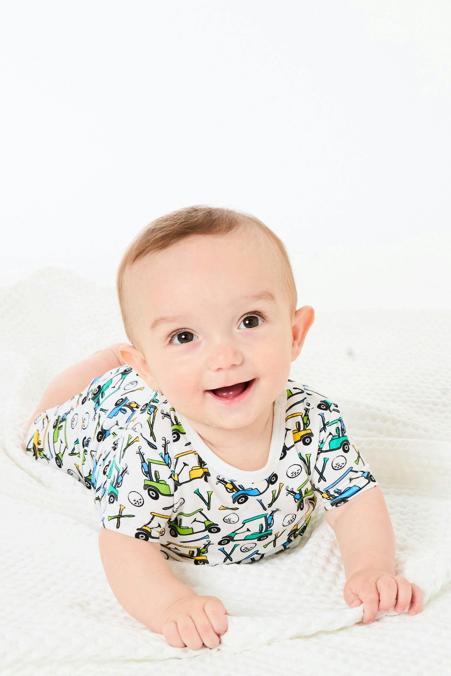 Shorts Pajama Set - Golf