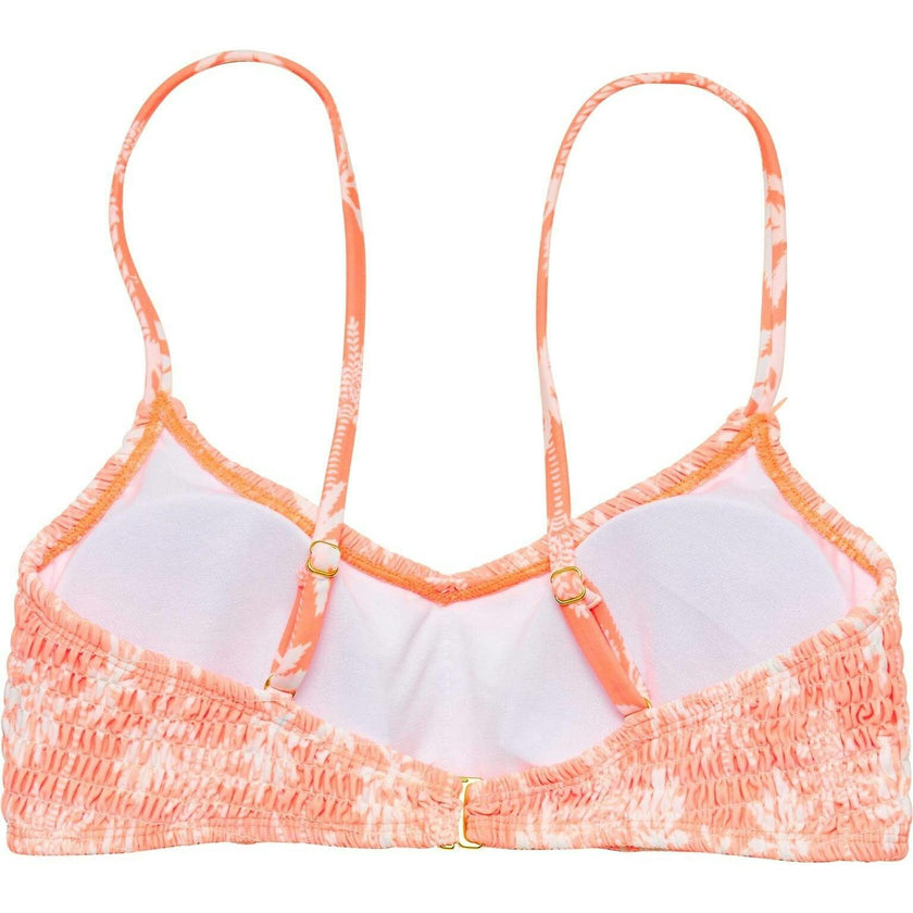 Womens Cali Palms Recycled Bikini Top
