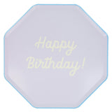 Mixed Happy Birthday Dinner Plates