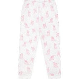 Pink Puppy Love Print Pajamas