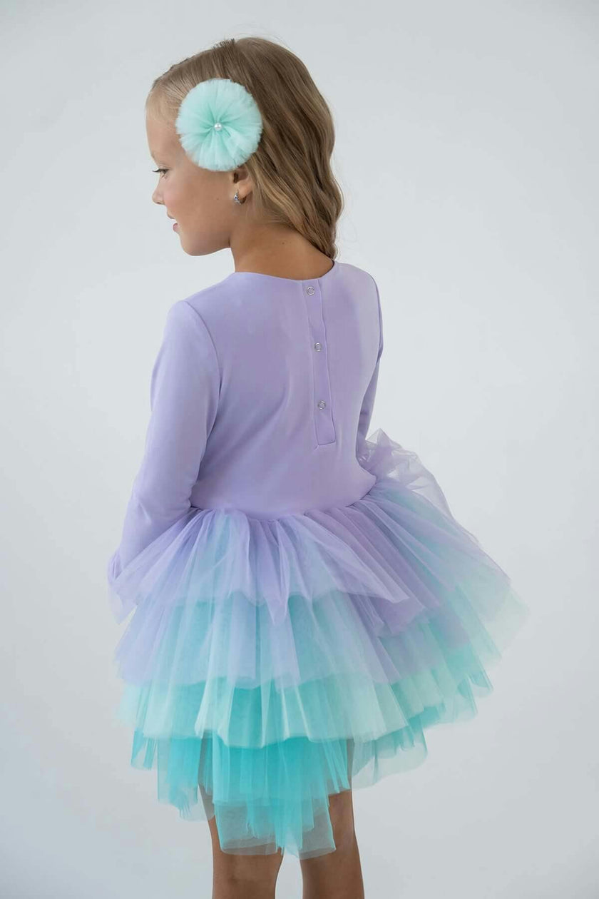 Lilac Mermaids Tutu Dress