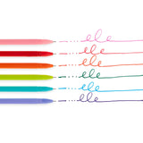 Fine Line Colored Gel Pens - Fine Tip - Set of 6