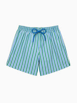 Green Stripe Bravo Baby Boy Swim Short