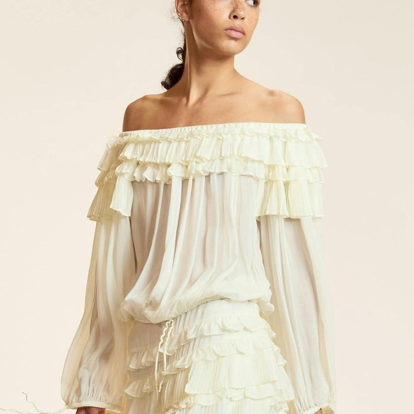 Bella Ruffle Blouse