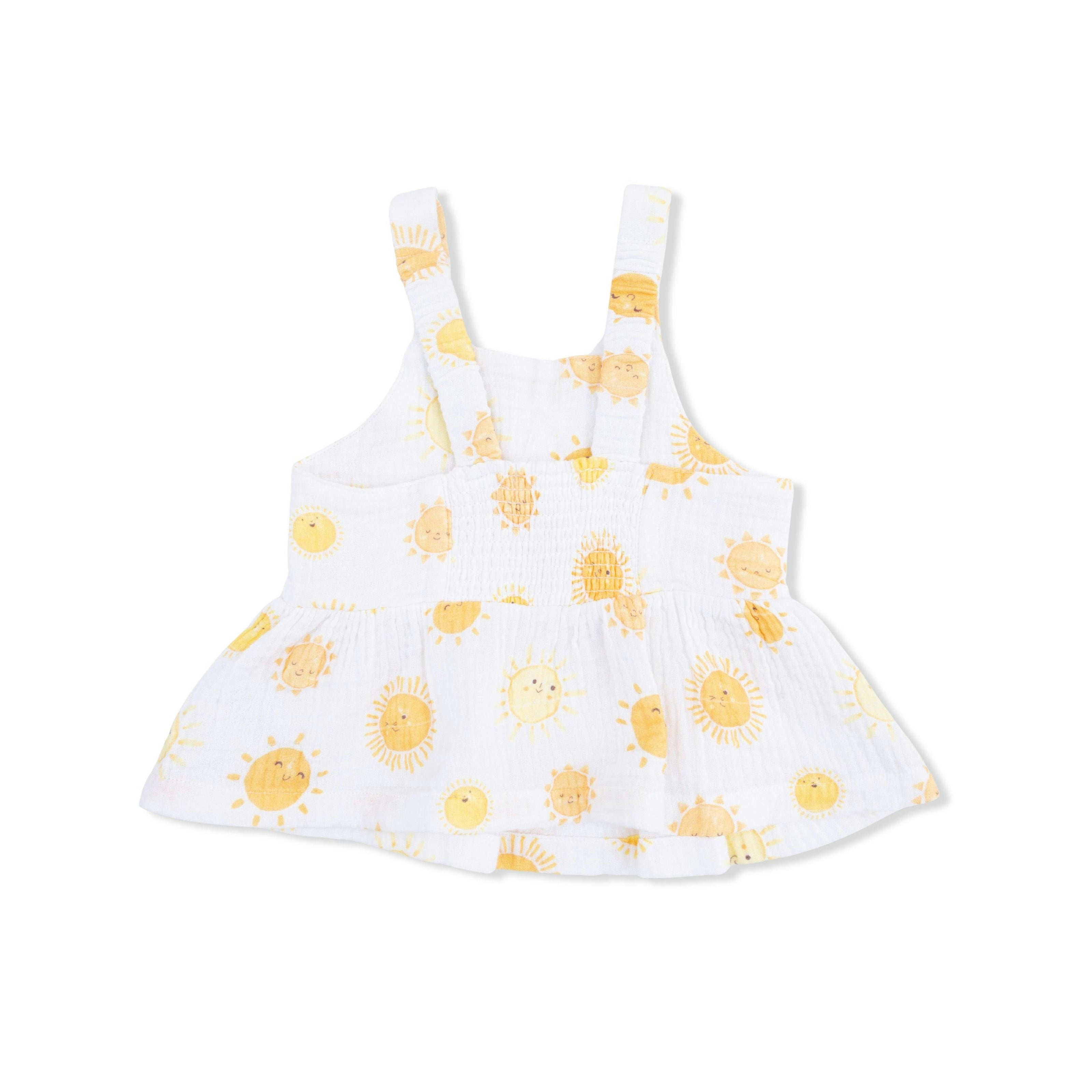 Happy Suns - Peplum Tank with Wide Leg Pant