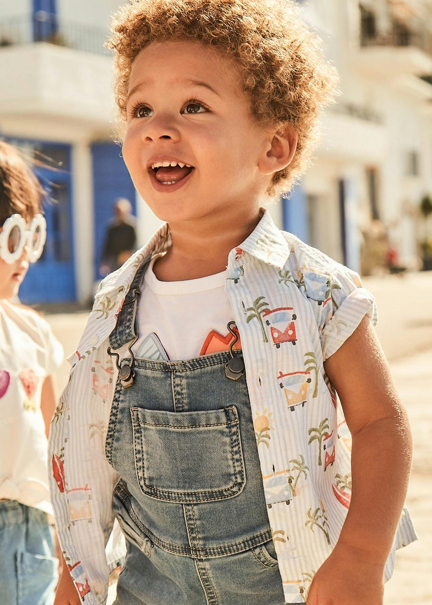 Summer Surfboard Buttondown Shirt
