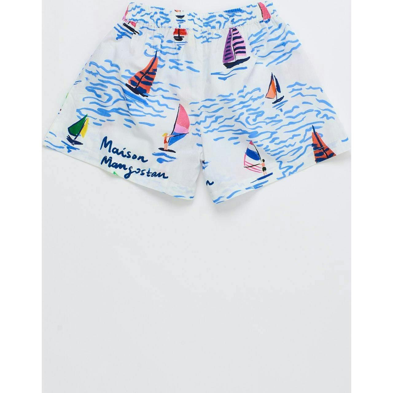 BARCOS SHORTS WHITE