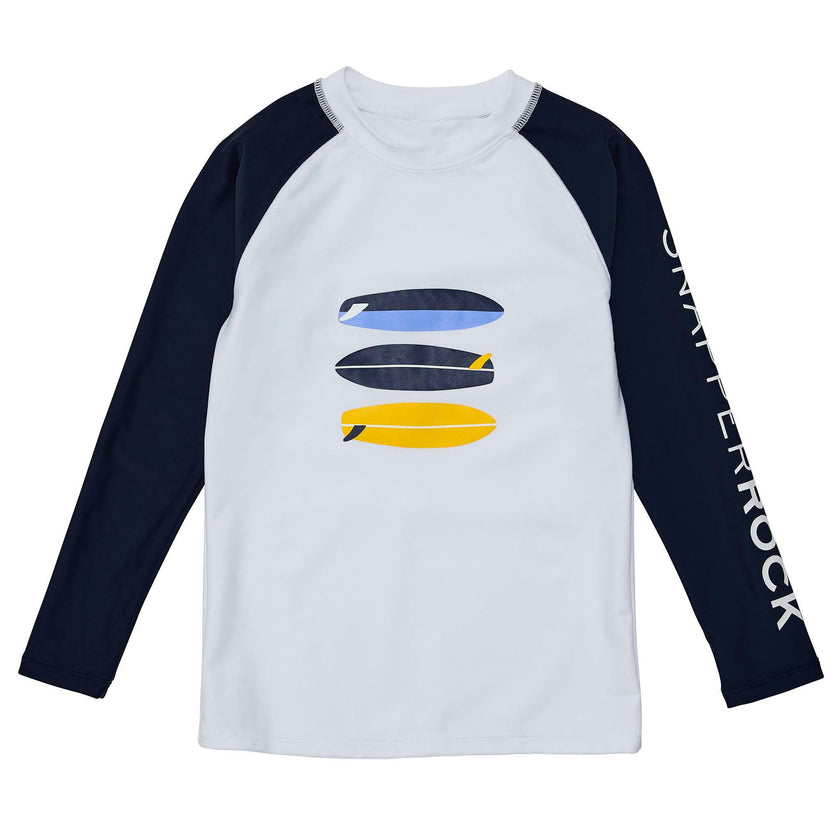 Wave BreakLong Raglan Sleeve Rashguard