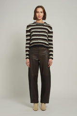AVA MULTI STRIPE SWEATER