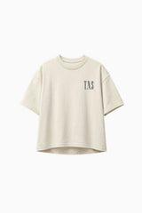 Mochi Teen T-Shirt Black Iris Embroidery