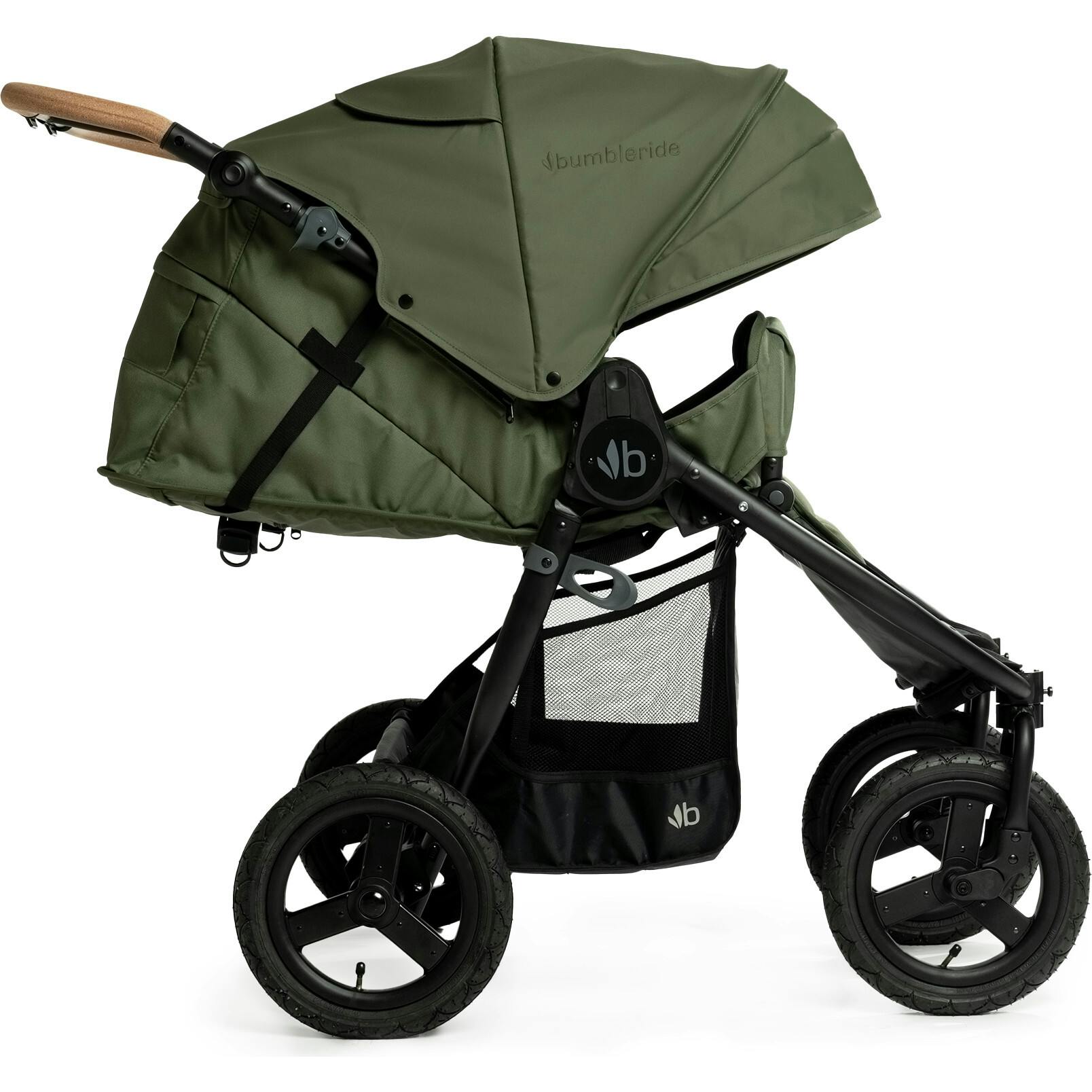 Indie Twin Olive Double Stroller