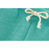 Organic Cotton Nordic Knit Shorts, Copper Green