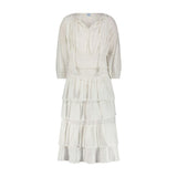 Karmin Womens Ruffle Skirt White Eyelet, White Eyelet