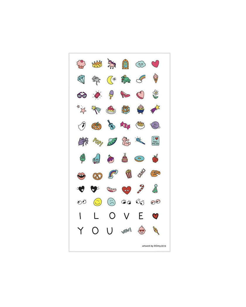 Nail Stickers for Kids MAGIC NAILS