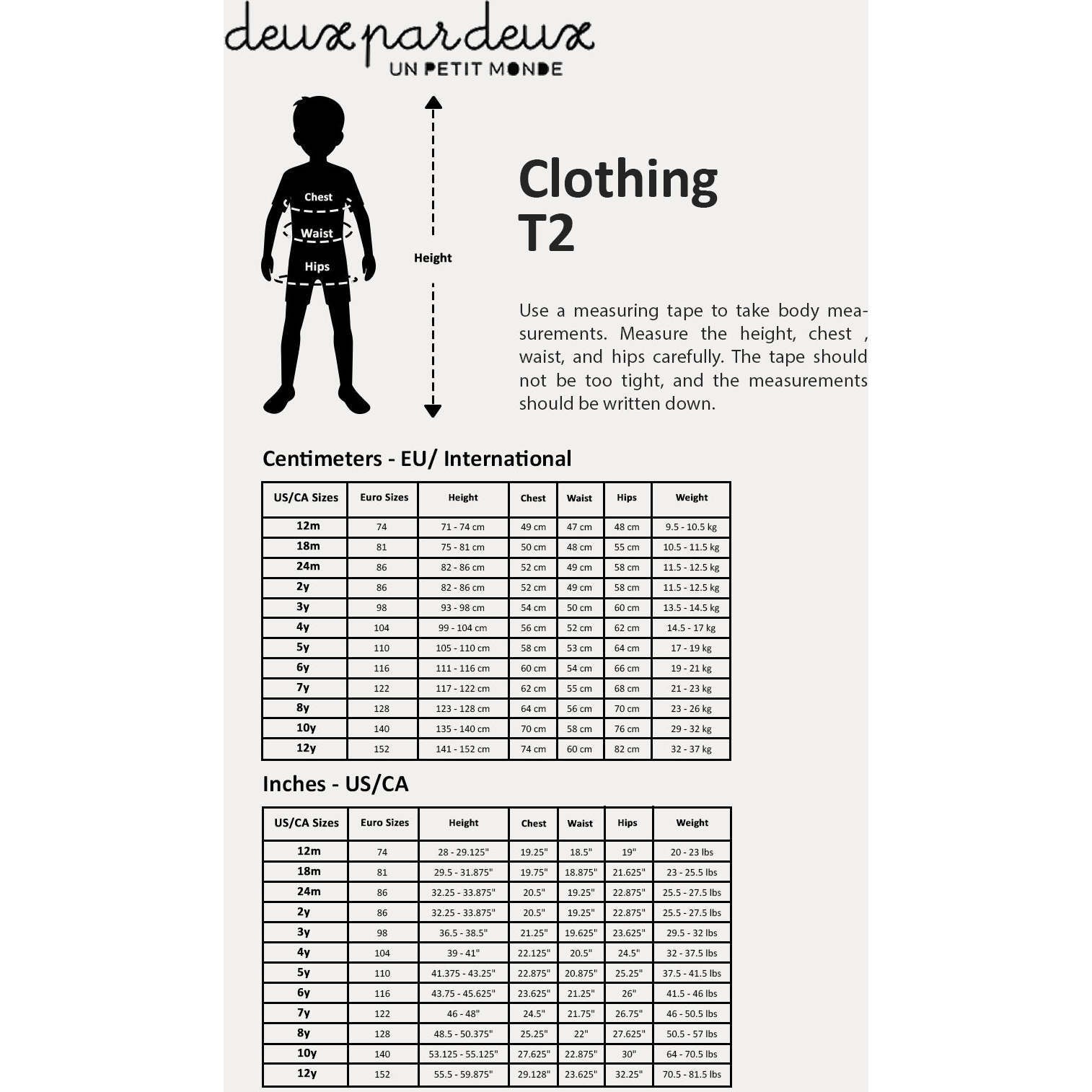 Organic Cotton Two-Piece Pajamas Set, Grey
