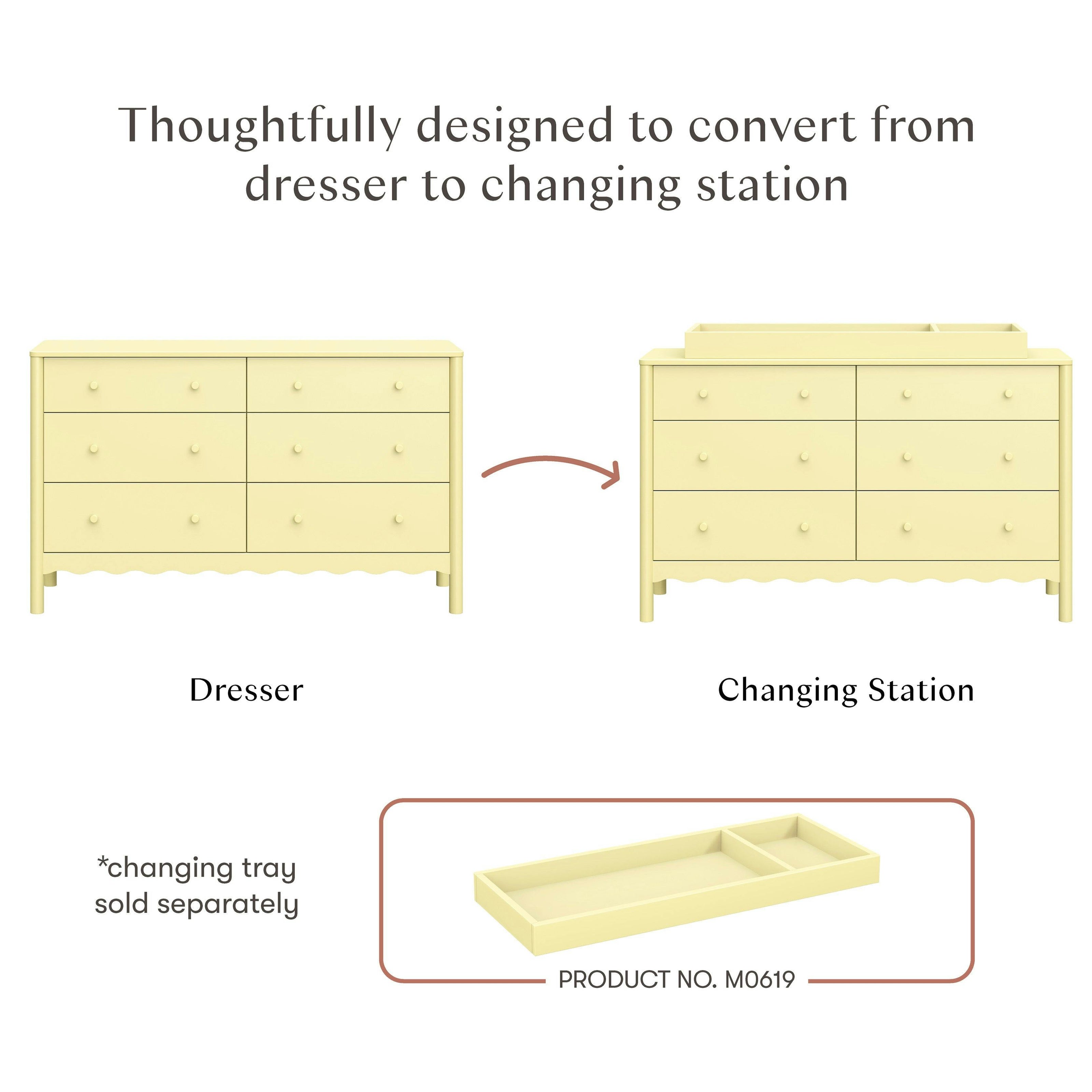 Babyletto Swell 6-Drawer Assembled Dresser