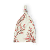 Winterberry Cotton Stretch Newborn Gown & Hat Set