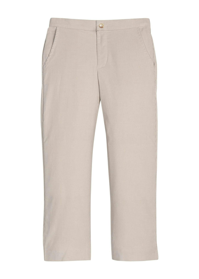 Pull On Pants - Stone Corduroy