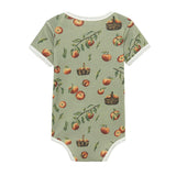 Apple Orchard Organic Cotton Short Sleeve One Piece