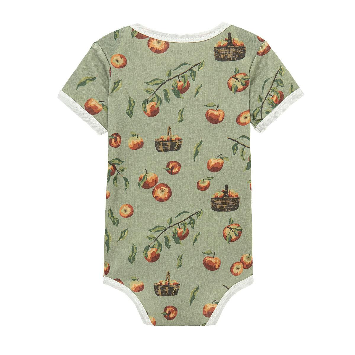 Apple Orchard Organic Cotton Short Sleeve One Piece