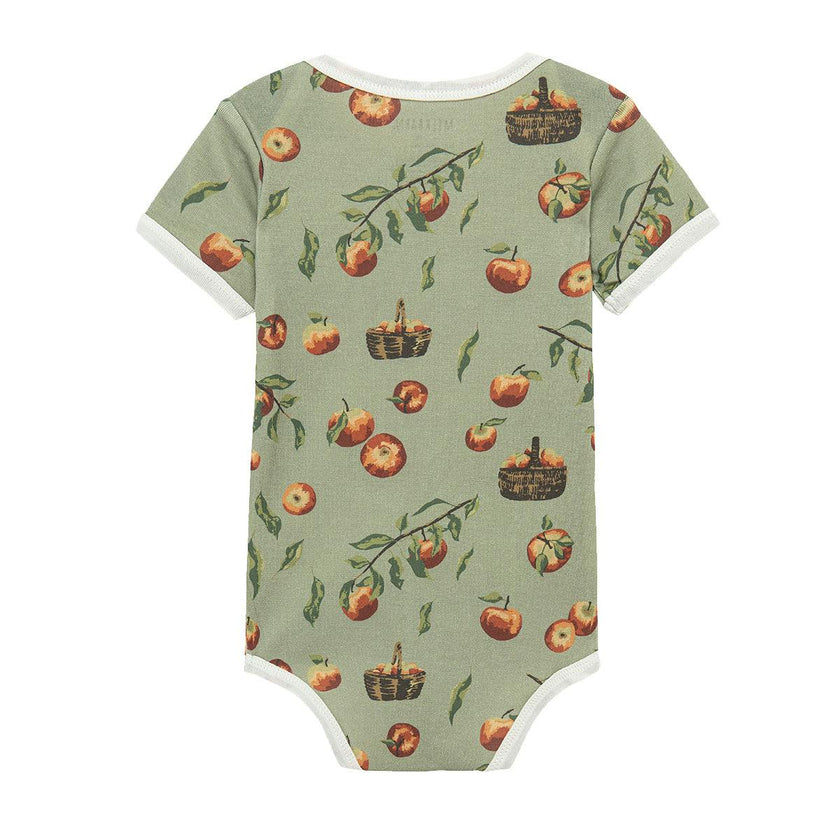 Apple Orchard Organic Cotton Short Sleeve One Piece