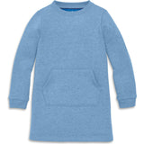 Kids cozy fleece sweatshirt dress