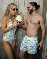 The Valencia - Halter Wrap One Piece