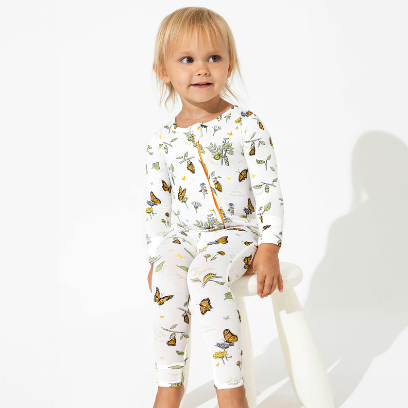 Monarch Bamboo Convertible Footie