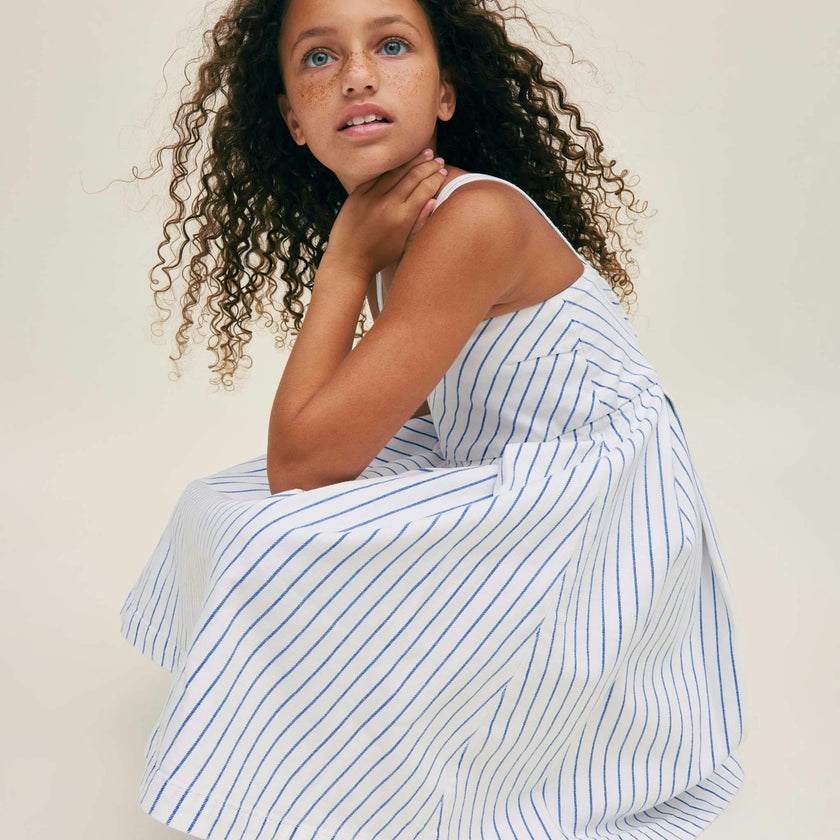 Meredyth Dress Mini | Nautical Stripe