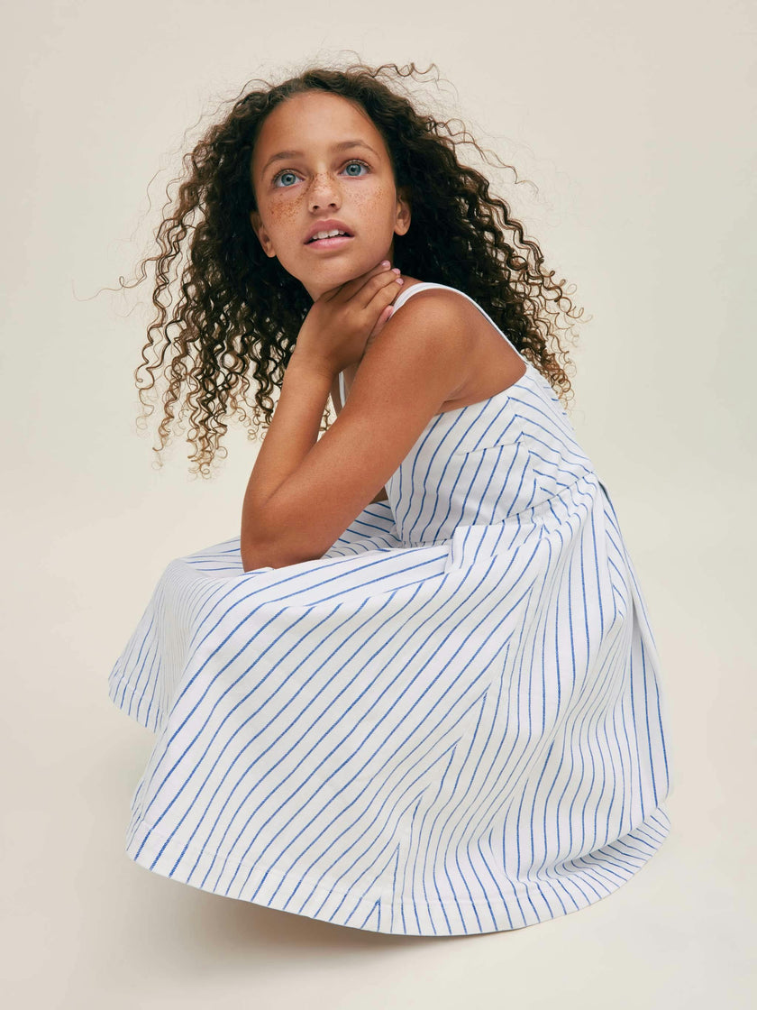 Meredyth Dress Mini | Nautical Stripe