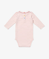 Edward One-piece, Dusty Rose Mini Stripe