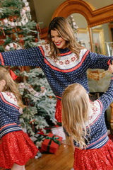 Nolan Sweater in Midnight Fair Isle