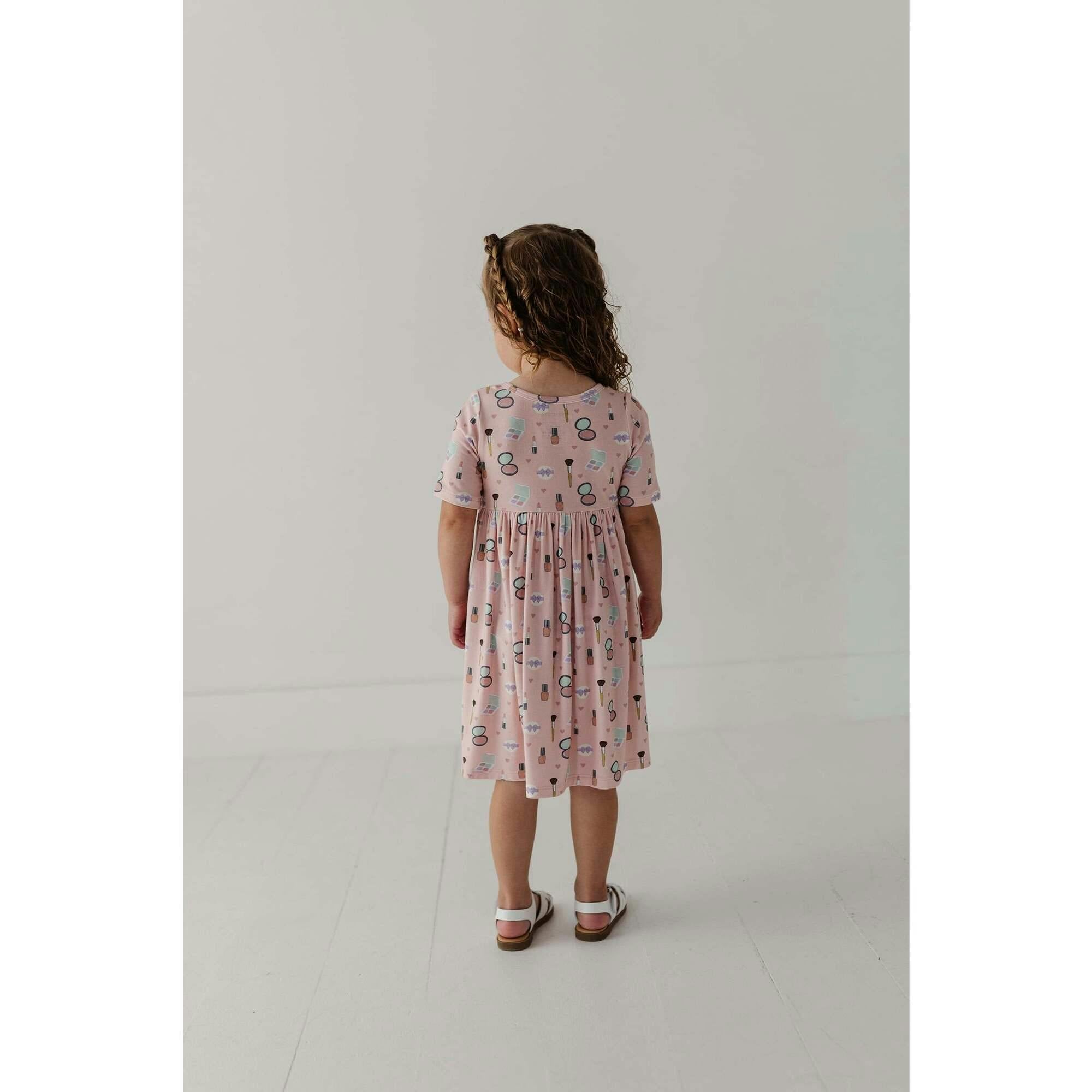 Short Sleeve Henley Dress