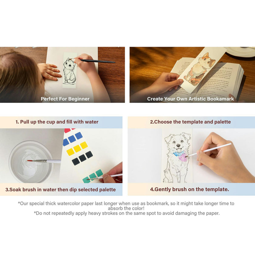 COIPLAY: Watercolor Art Kit - Meow & Bark