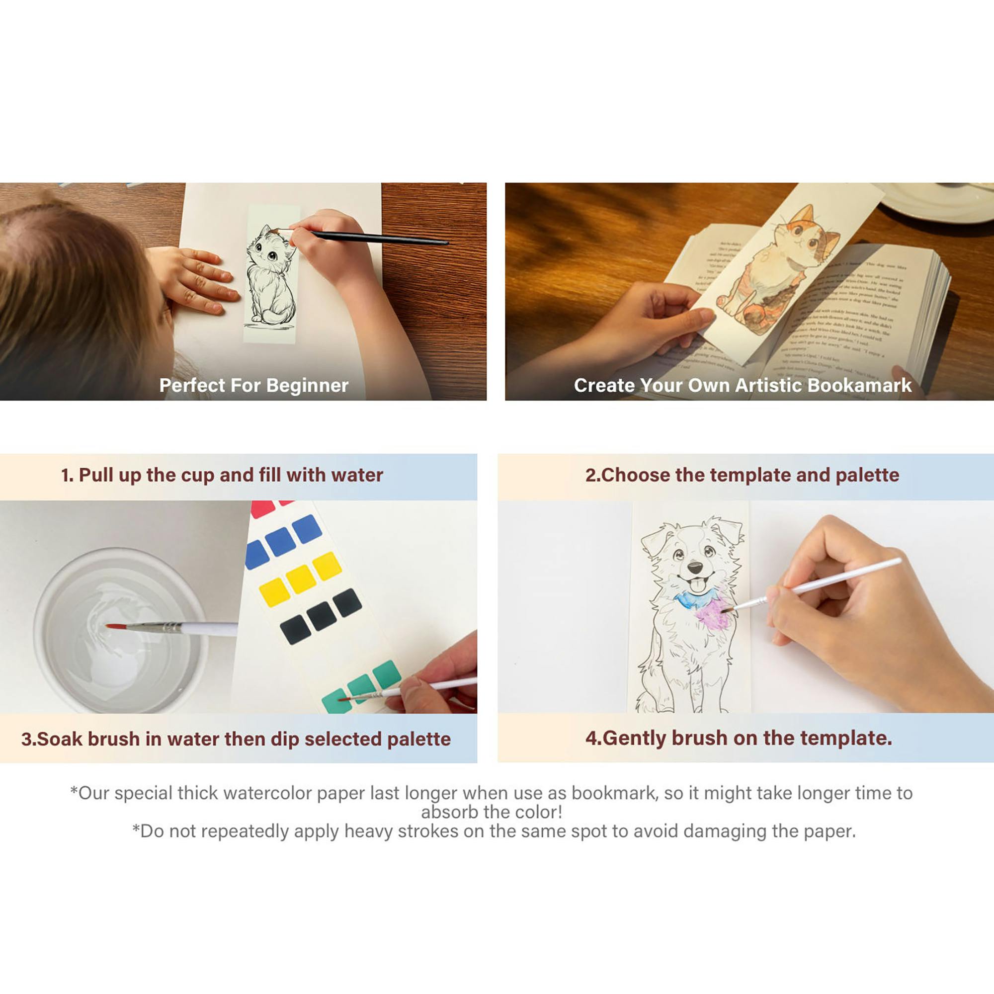 COIPLAY: Watercolor Art Kit - Meow & Bark