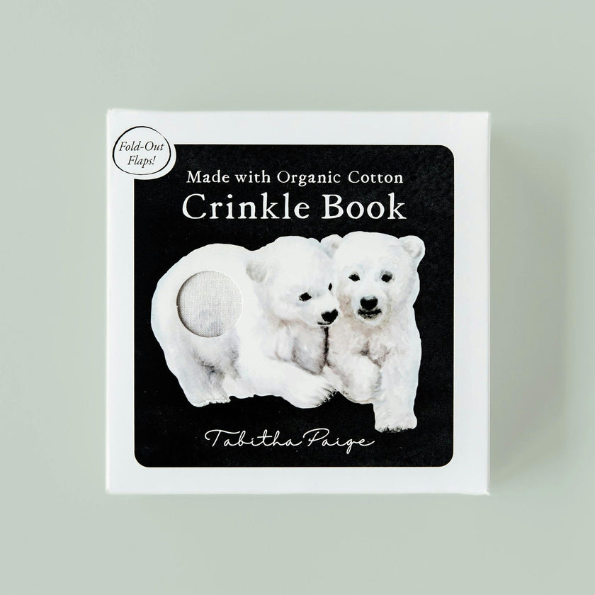 Crinkle Book Made with ORGANIC Cotton