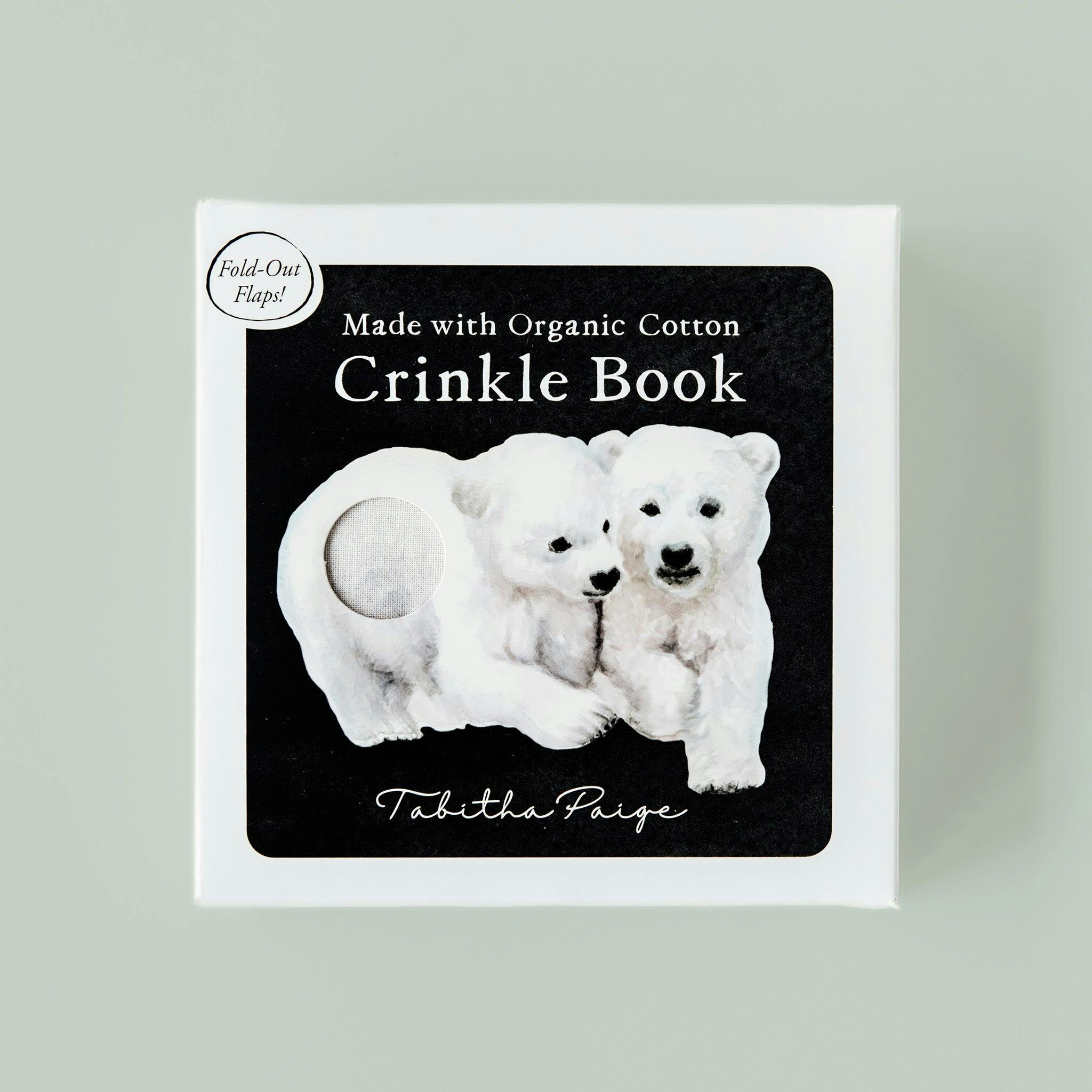 Crinkle Book Made with ORGANIC Cotton